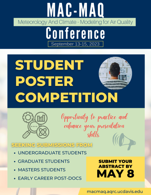 MAC-MAQ 2023 Poster Competition Flyer with updated due date