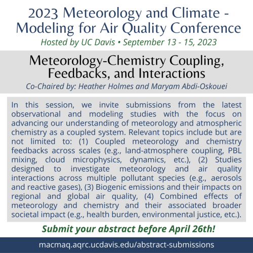 Meteorology-Chemistry Coupling, Feedbacks, and Interactions
