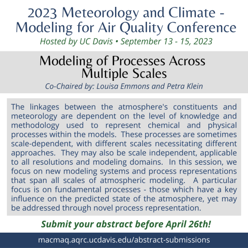 Modeling of Processes Across Multiple Scales